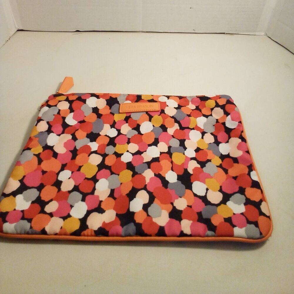 Vera Bardley Large Cosmetic Bag Pixie Confetti Make Up No Strap